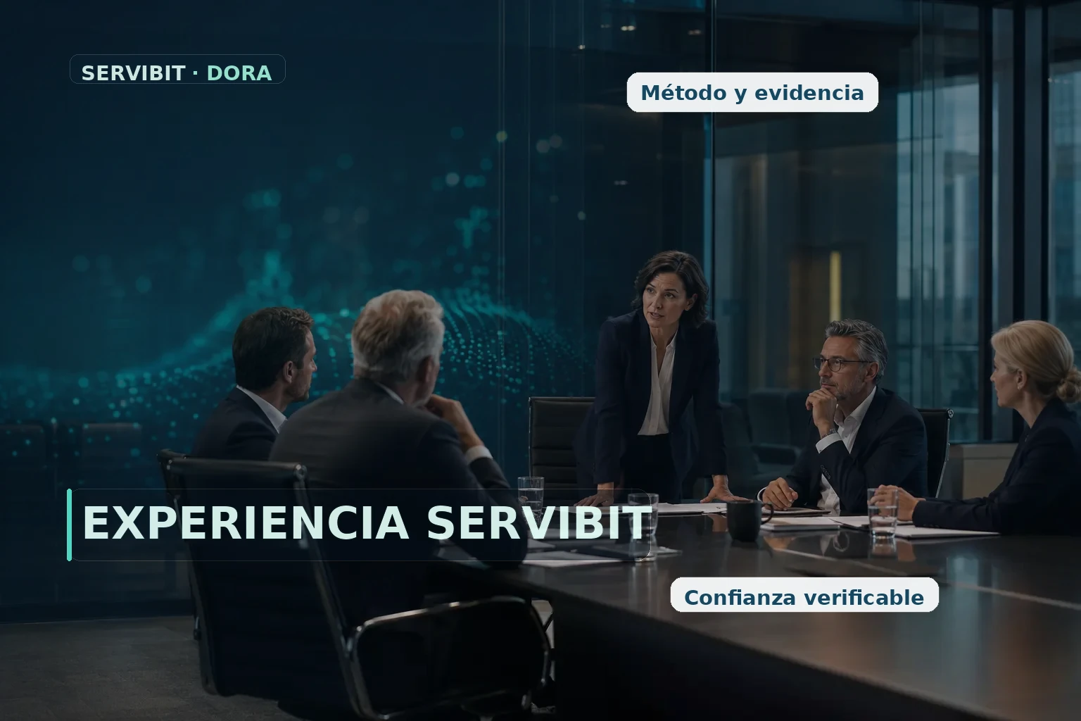 Equipo revisando evidencias y mapas de riesgo