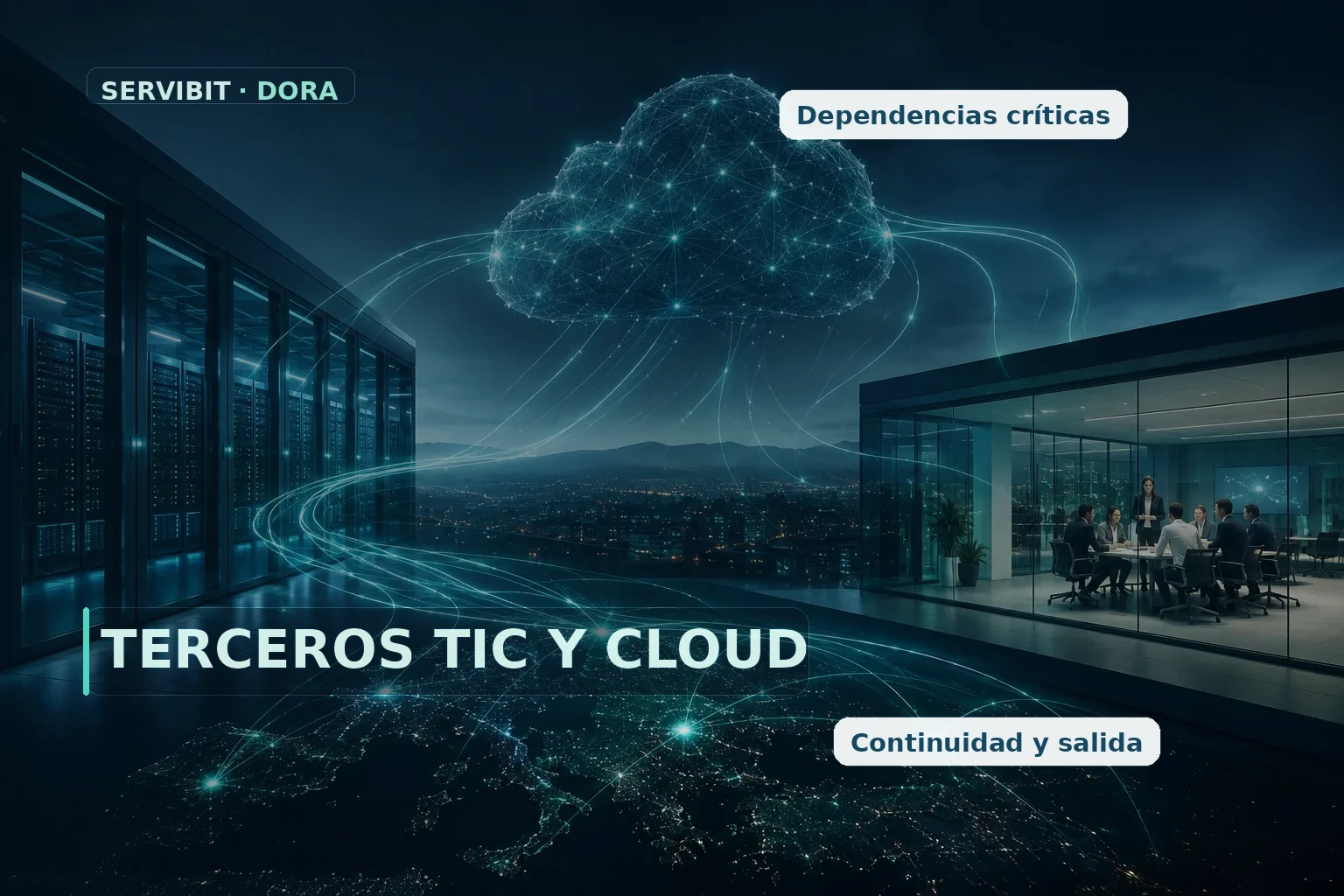 Ecosistema de terceros TIC, cloud e interdependencias críticas en resiliencia operativa